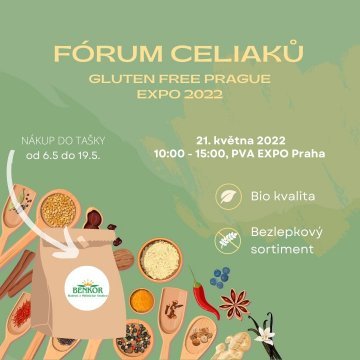 17.FÓRUM CELIAKŮ - GLUTEN FREE PRAGUE EXPO 2022