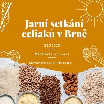 Jarní setkání celiaků v Brně 2025