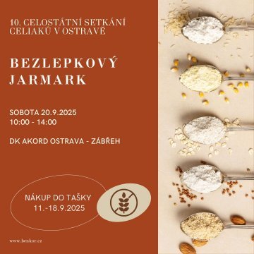 10. celostátní setkání celiaků v Ostravě