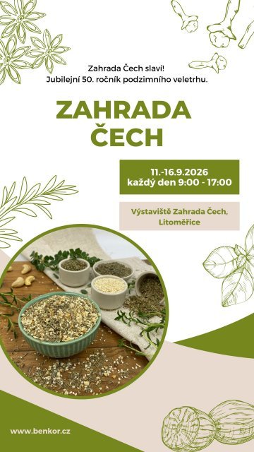 ZAHRADA ČECH 2026