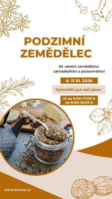 PODZIMNÍ ZEMĚDĚLEC 2026